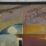 Abstract painting/canvas, 1969