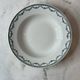 Set of 6 deep plates Saint Amand with floral garland decoration.