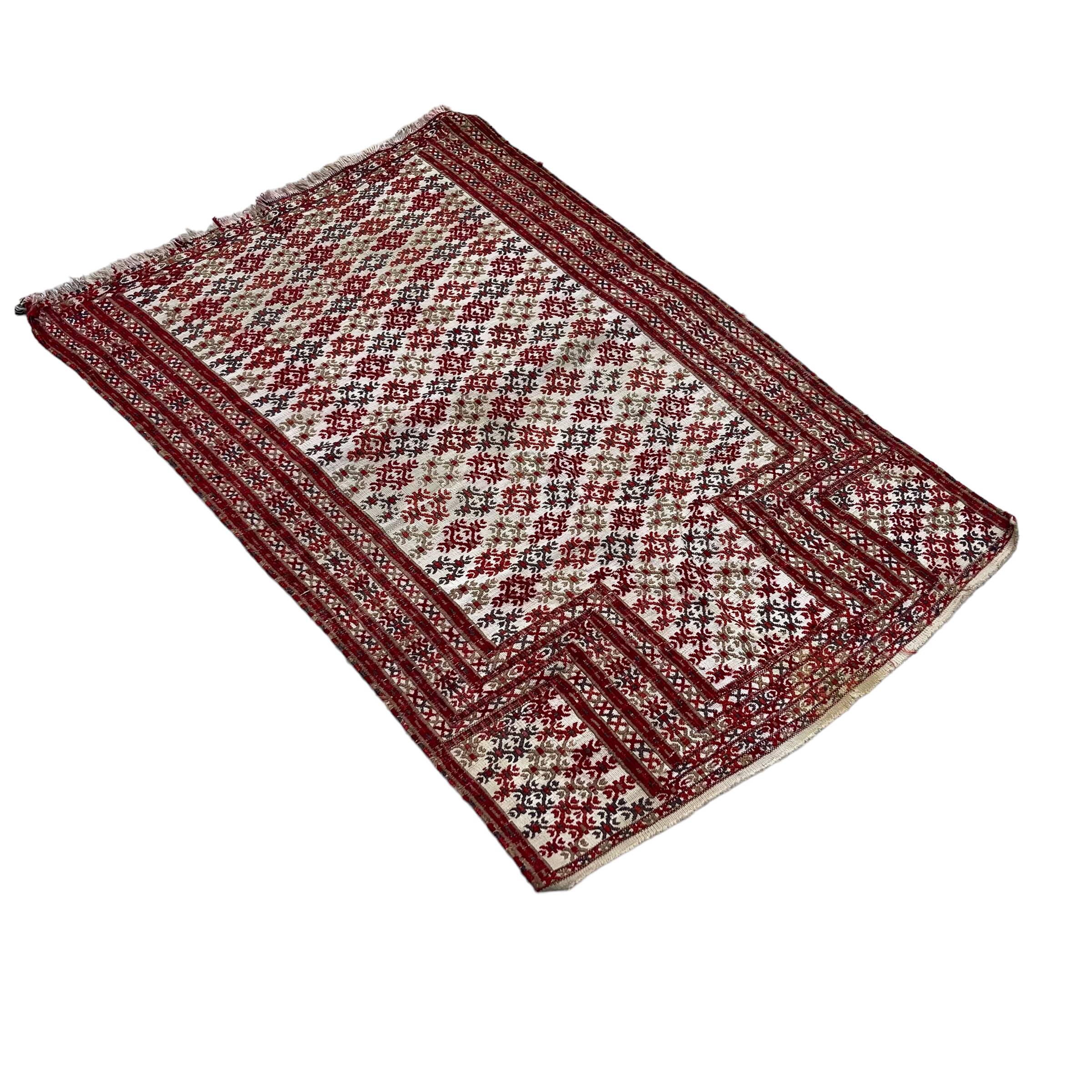 Vintage turkish cicim  rug, 105 x 70 cm