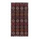 Vintage Turkish kilim, handwoven, 162x323 cm.