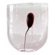 Bubble glass vase Kosta Boda Sweden 1980