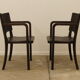 Bentwood writing desk armchairs, 1950s, Czechoslovakia