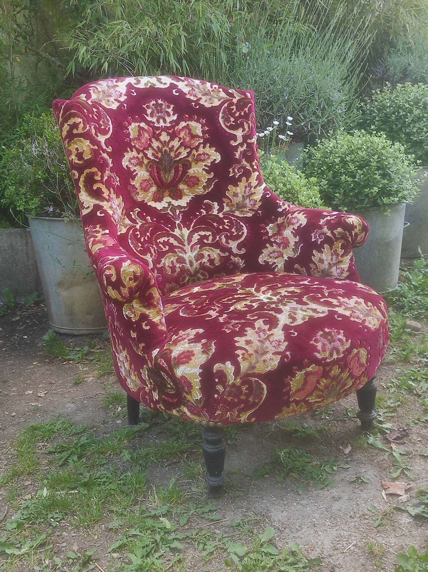 Fauteuil crapaud