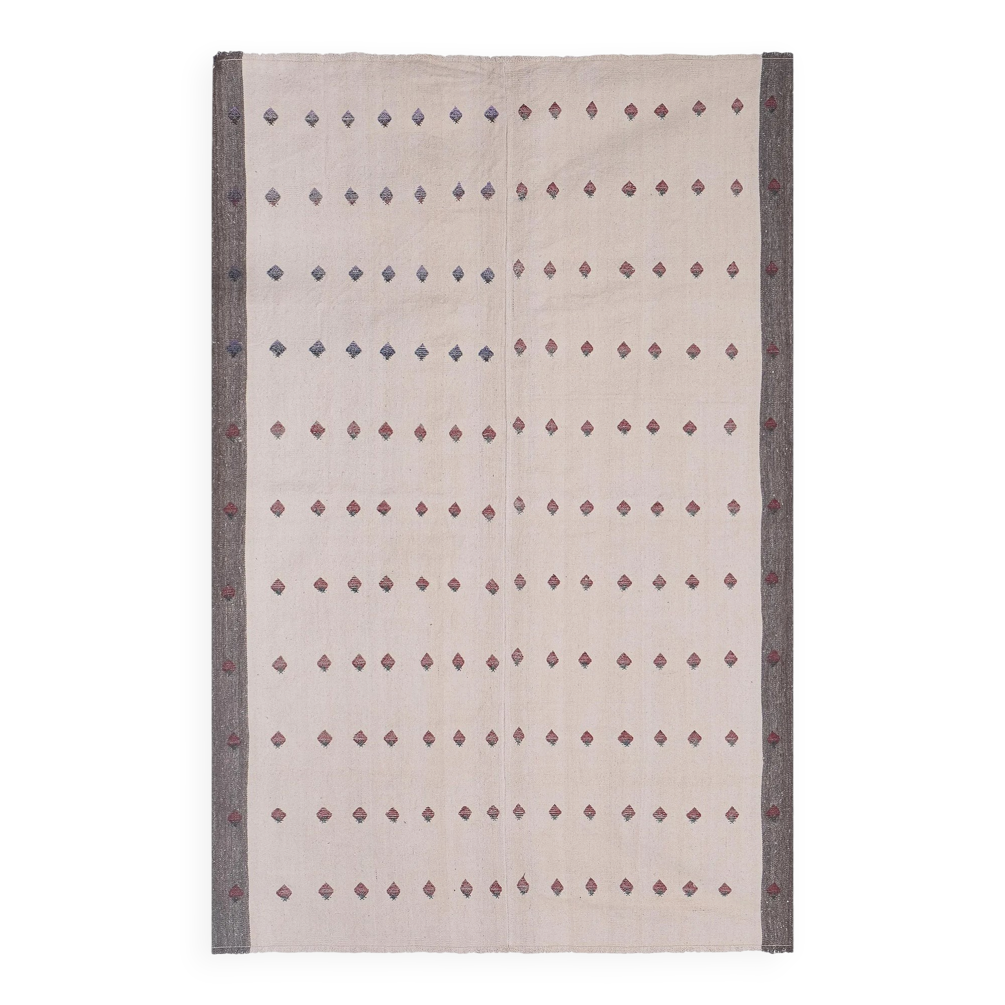 Vintage Turkish kilim handwoven 156x245 cm