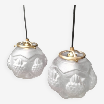 Glass ball pendants