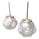Glass ball pendants