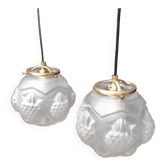 Glass ball pendants