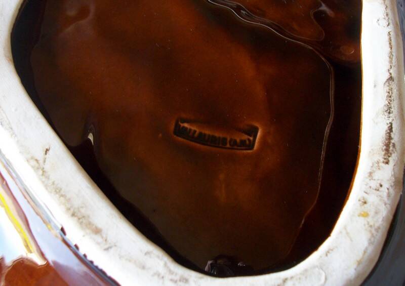 Plate Vallauris with handles