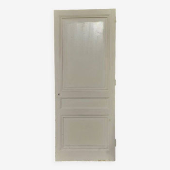 Cupboard door h221xl89.5cm old paneled, molded