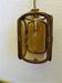 Vintage rattan hanging lamp 60