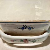 Midtable XVIIIth century decoration to the chinese faience de marseille signed vp for veuve perrin