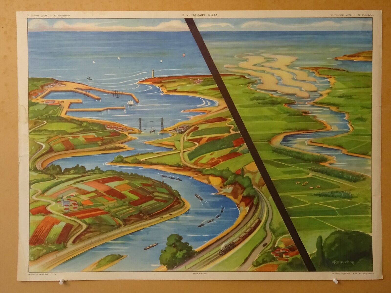 Rossignol School Poster Flood / Delta Estuary