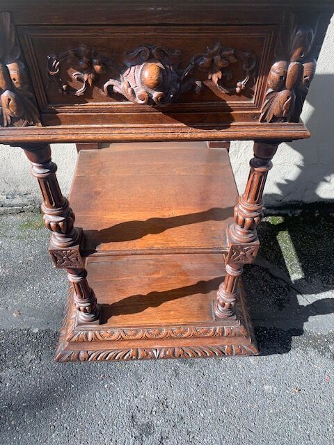 Louis XIII style bedside