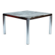 Kho Liang Ie for Artifort dining table marble aluminium, 1970s