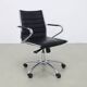 Chrome office chair by Sitland Italy, 2000s