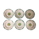 Set de 6 assiettes creuses Digoin Sarreguemines “Oxford”
