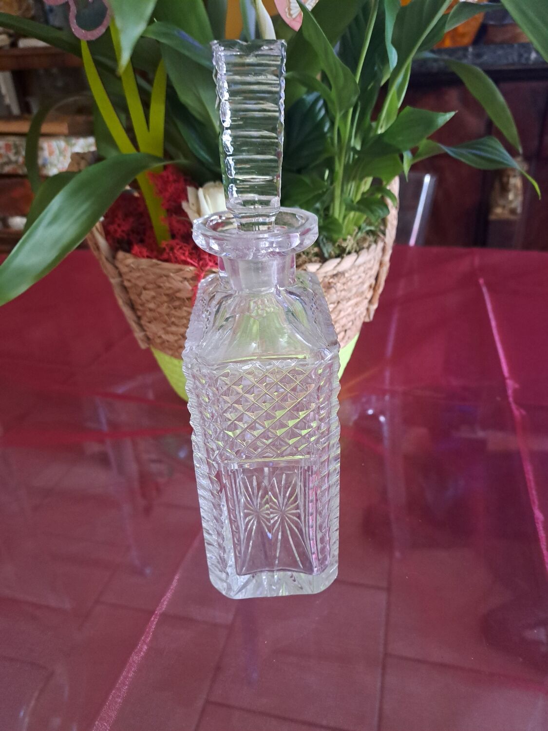 Carafe en cristal