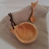 Kuksa cup and teaspoon