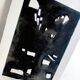 Peinture abstraite noir