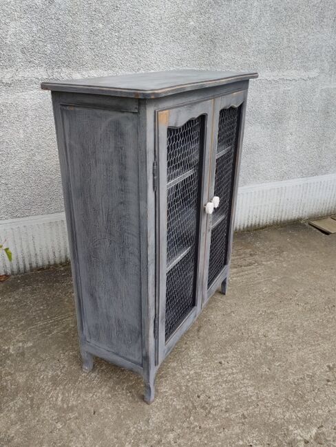 Small vintage buffet screened