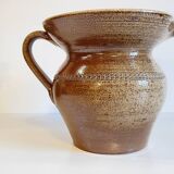 PITCHER in Vintage Enameled STONEWARE
