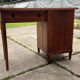 Bureau Art Déco en noyer, années 1930