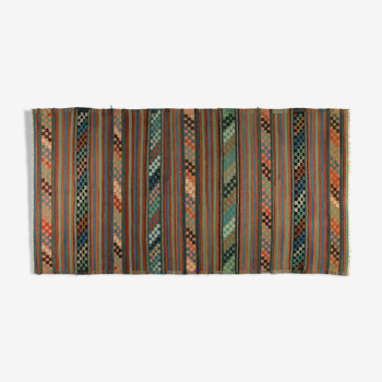 Anatolian handmade kilim rug 294 cm x 150 cm