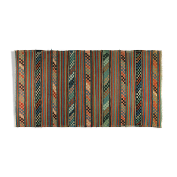 Anatolian handmade kilim rug 294 cm x 150 cm