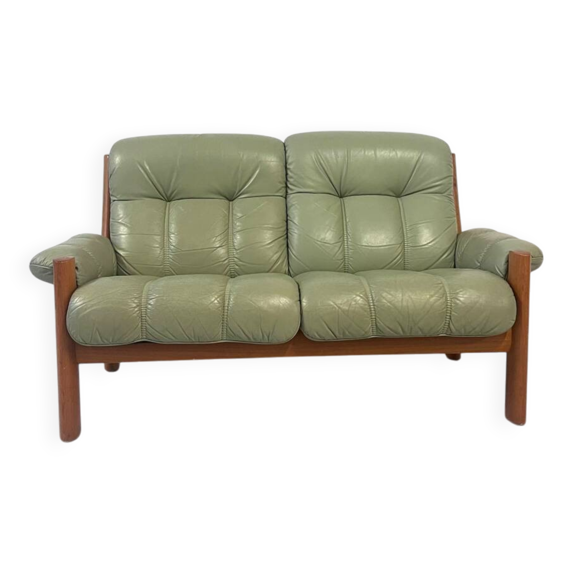 Canapé norvégien deux places des années 1980