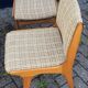 Set of 4 danish vintage teak dining chairs