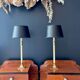 Pair of "neoclassical" lamps - 1970.