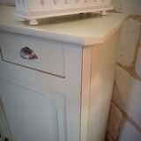 Painted old buffet