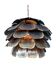 Mid Century Modern Brutalist Artichoke Pendent By Sven Åge Holm Sørens