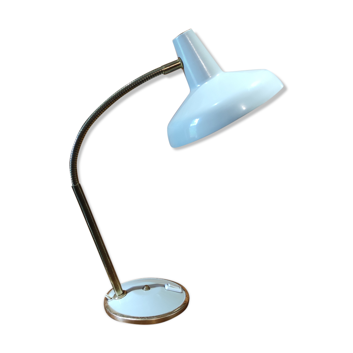 Vintage table lamp, Aluminor Nice France