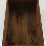 Old wooden grocery box
