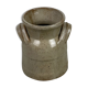 Pot en grès beige vintage