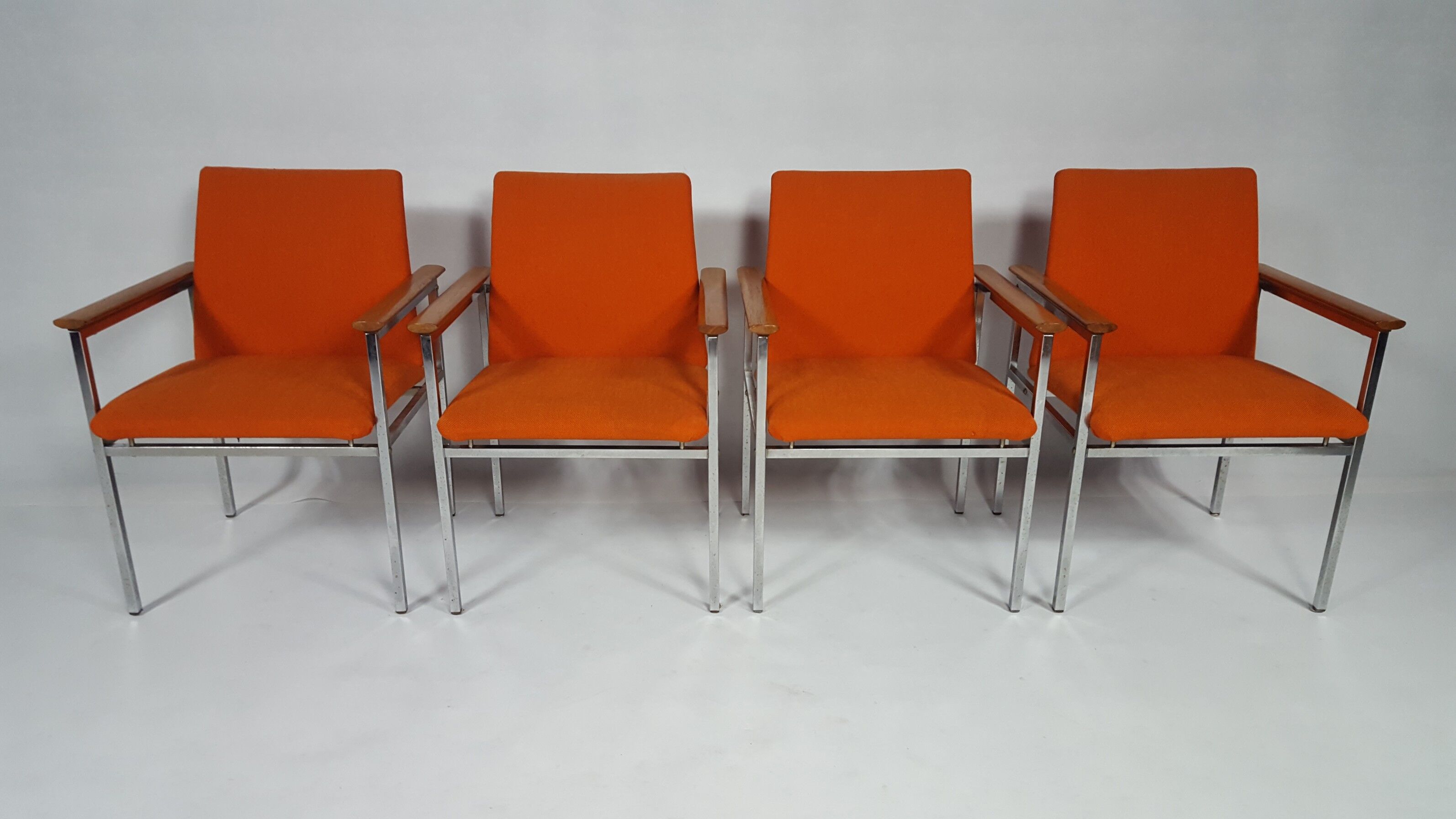 Set of 4 armchairs by Sigvard Bernadotte