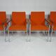 Set of 4 armchairs by Sigvard Bernadotte