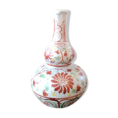 Cracked stoneware sake bottle Japan