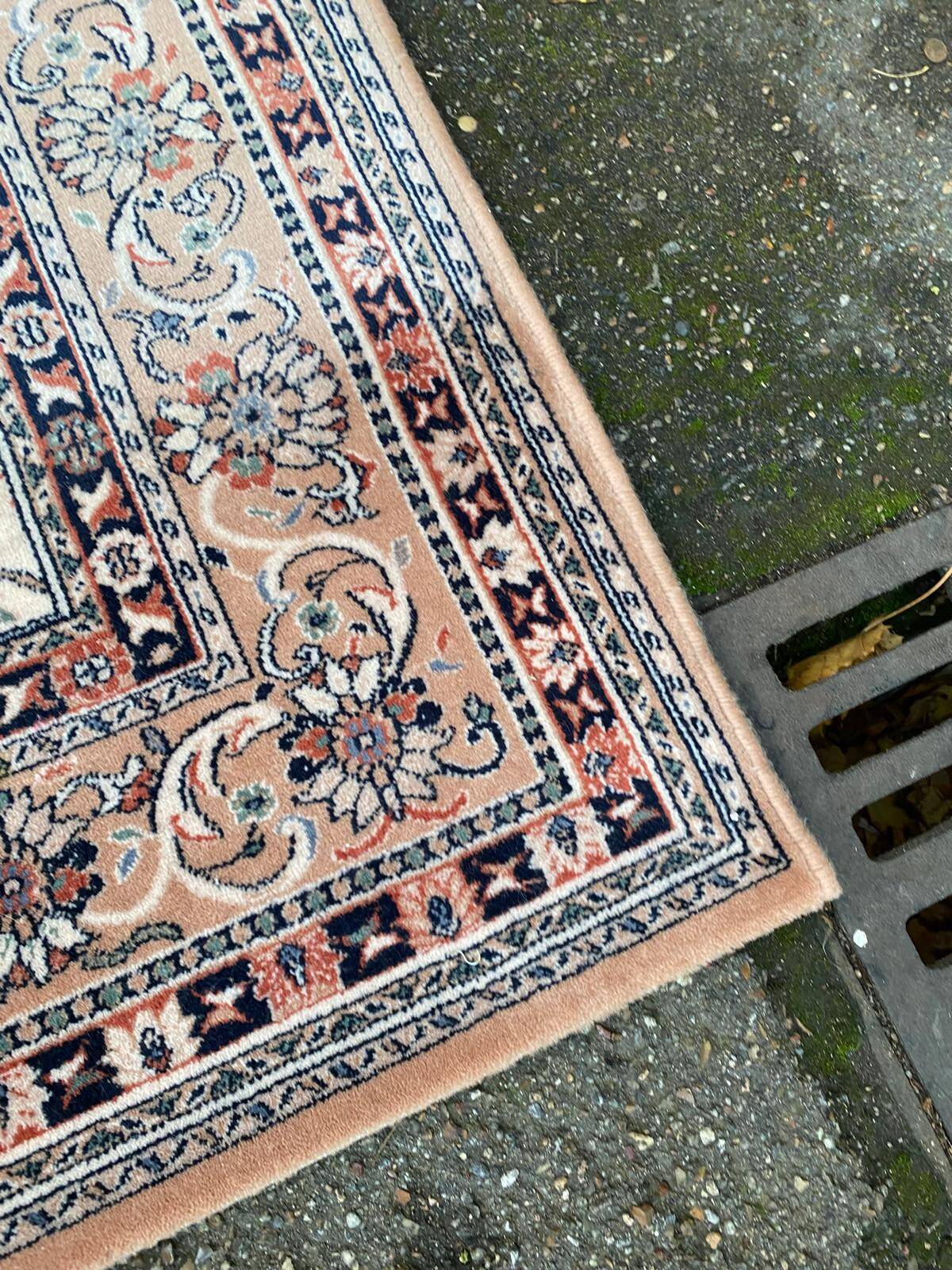 Keops Saint Maclou beige-brown wool Persian rug, 170x240
