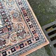 Tapis persan laine beige marron Keops Saint Maclou 170x240