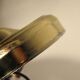 Two gold metal picture sconces