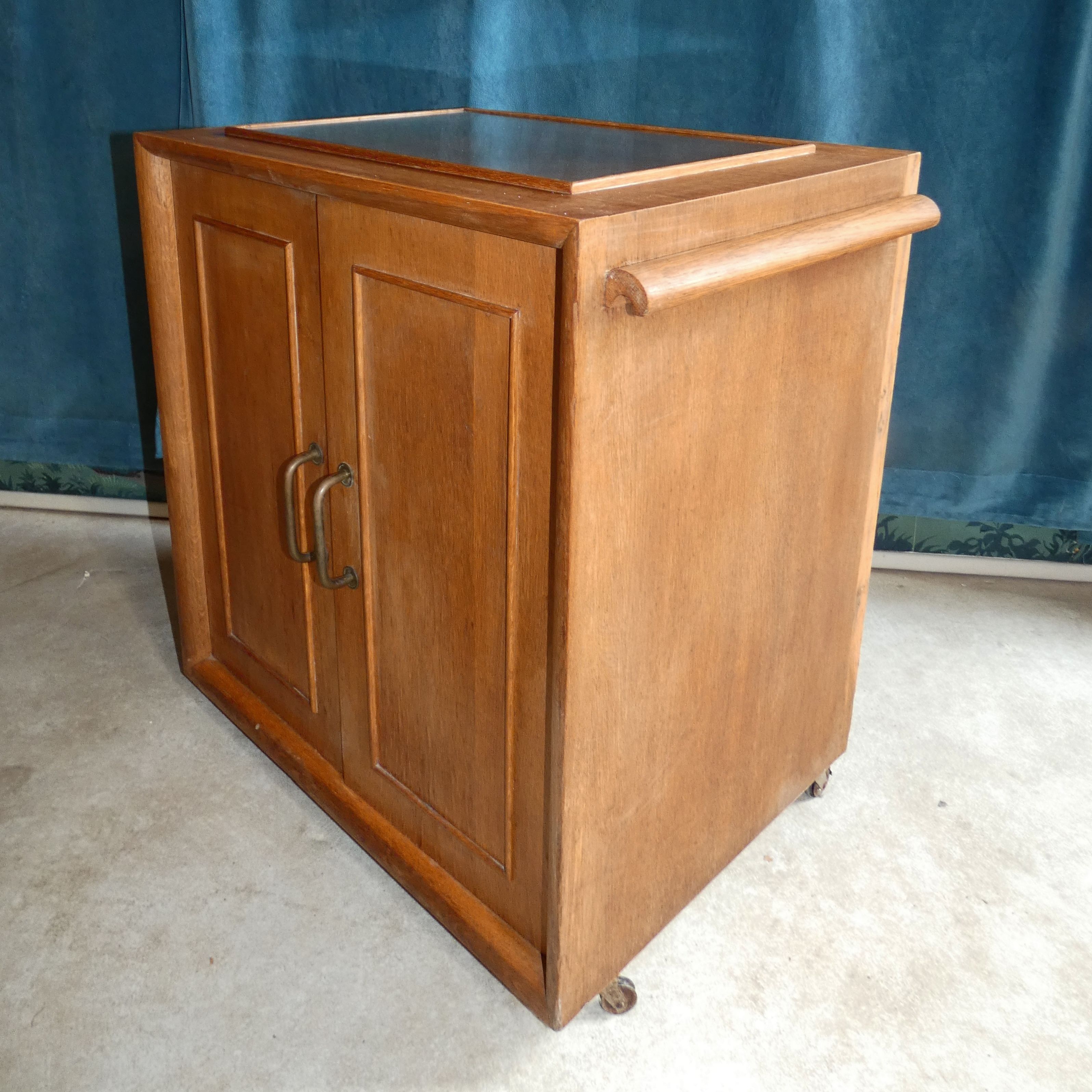 Bar rolling in oak art deco 1940