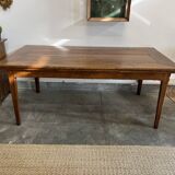 12-person farmhouse table, rustic solid wood 666001