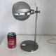 Vintage lamp 1960 table eyeball brushed steel Aluminor - 34 cm