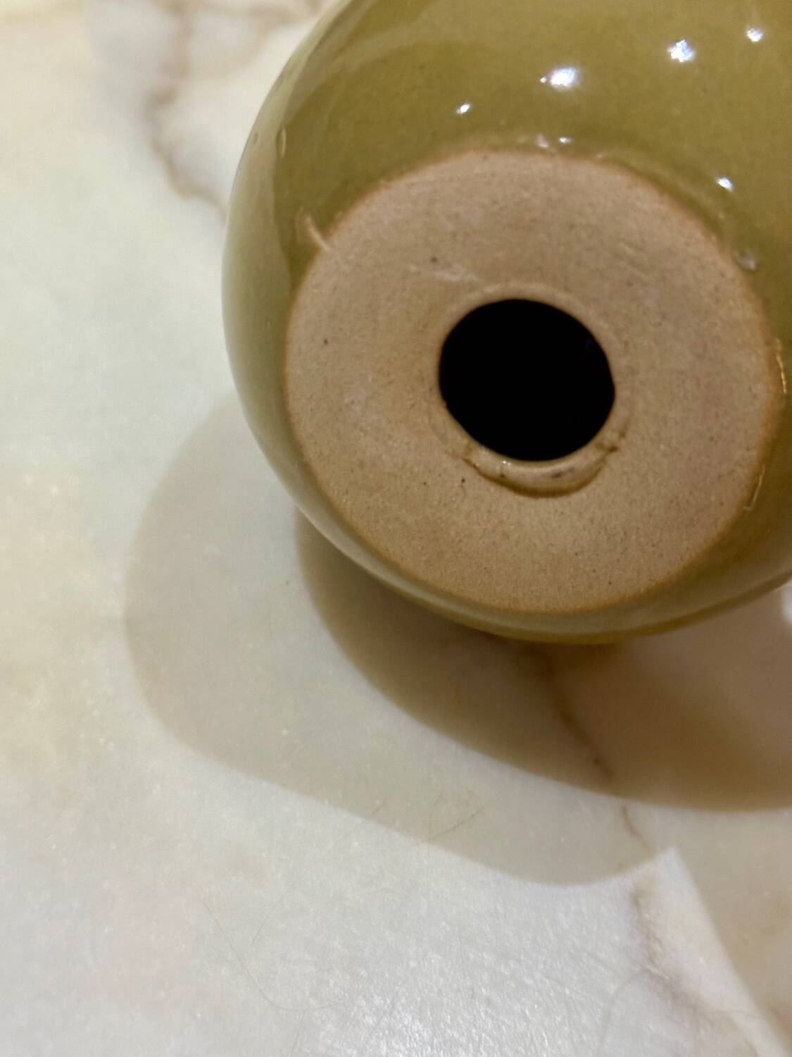 Vintage ceramic apple