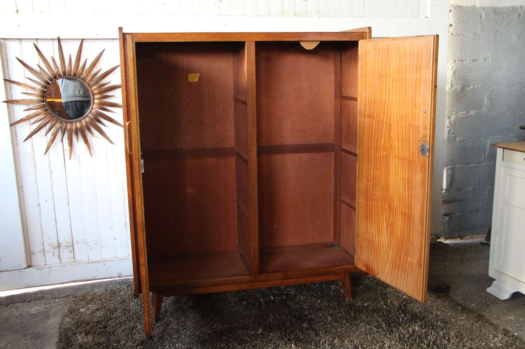 Compass legs vintage wardrobe
