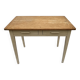 2 drawer solid wood desk 1950