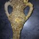 Vintage French shell vase