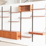 4-Bay wall unitkl  by P. Cadovius, Denmark, 1960's